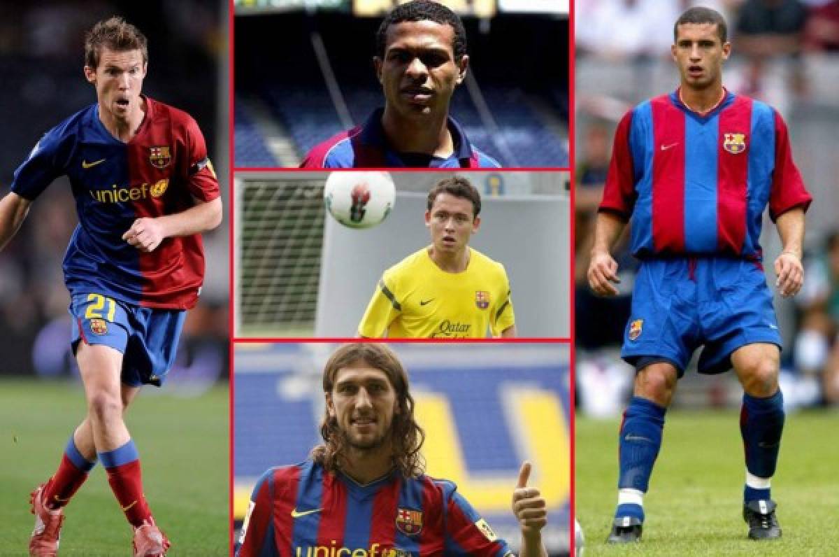 Los jugadores que no debieron ser fichados por el Barcelona