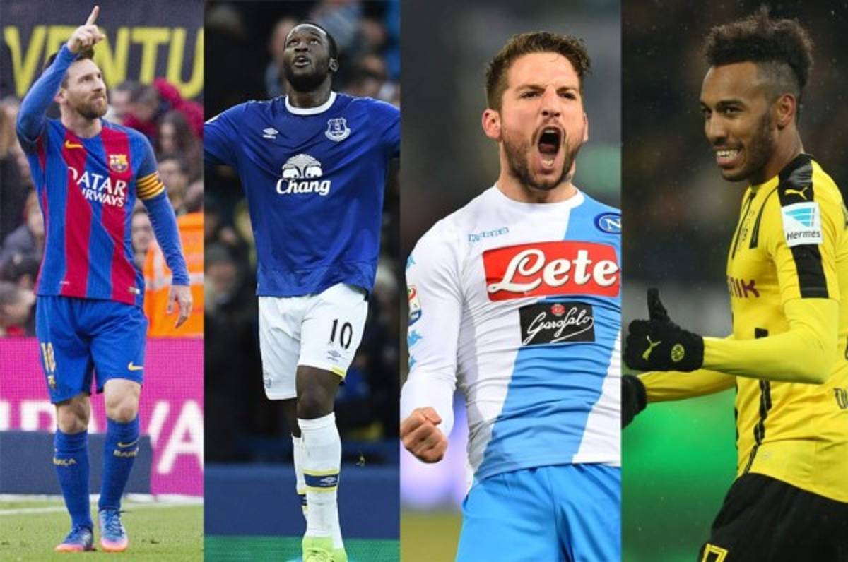 Estos son los goleadores de las principales ligas de Europa