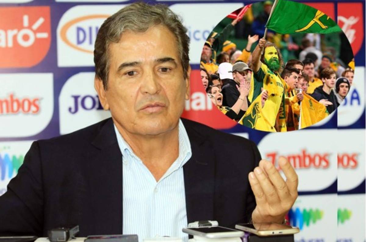 Jorge Luis Pinto a los australianos: 'Disfruten Honduras, vamos a cuidarlos'