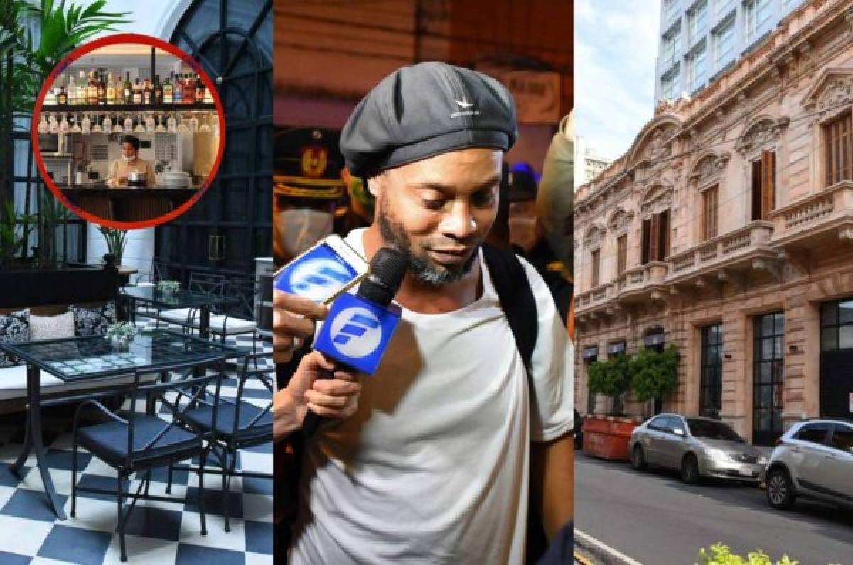 ¡De lujo! Ronaldinho pasa su noveno día en 'celda de oro' en Paraguay
