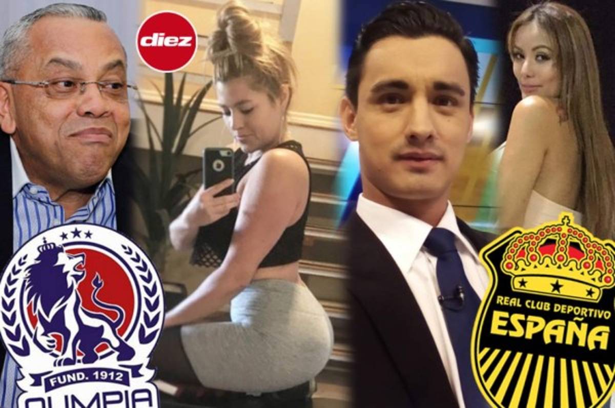 Los famosos hondureños que son seguidores de Olimpia y Real España