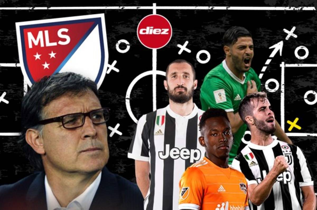¿Y Elis? El 11 de las Estrellas de la MLS para enfrentar a la Juventus