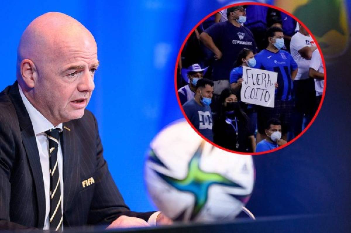El presidente de la FIFA Gianni Infantino califica de 'costumbres idiotas' los gritos homófobos en los estadios
