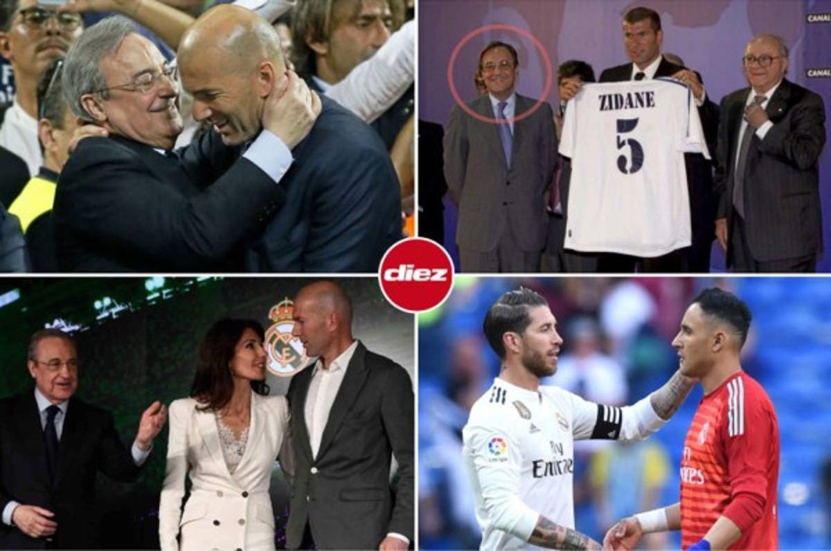 Así convenció Florentino Pérez a Zidane para regresar al Real Madrid
