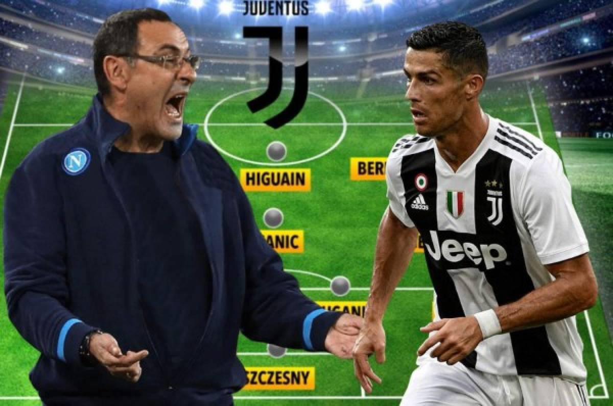 Con la vuelta de Higuaín: El equipazo que tendría Sarri en la Juventus, según The Sun