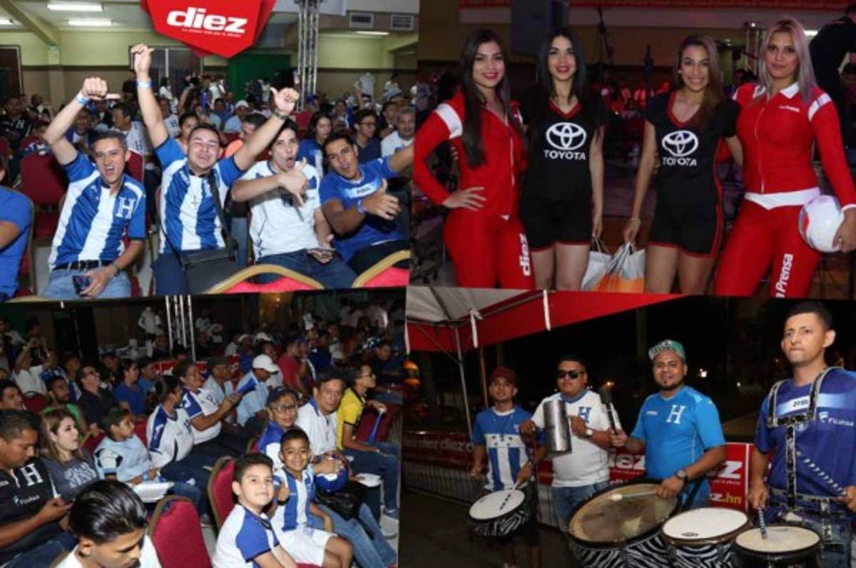 Gran ambiente el que se vivió en el Estadio Virtual de DIEZ