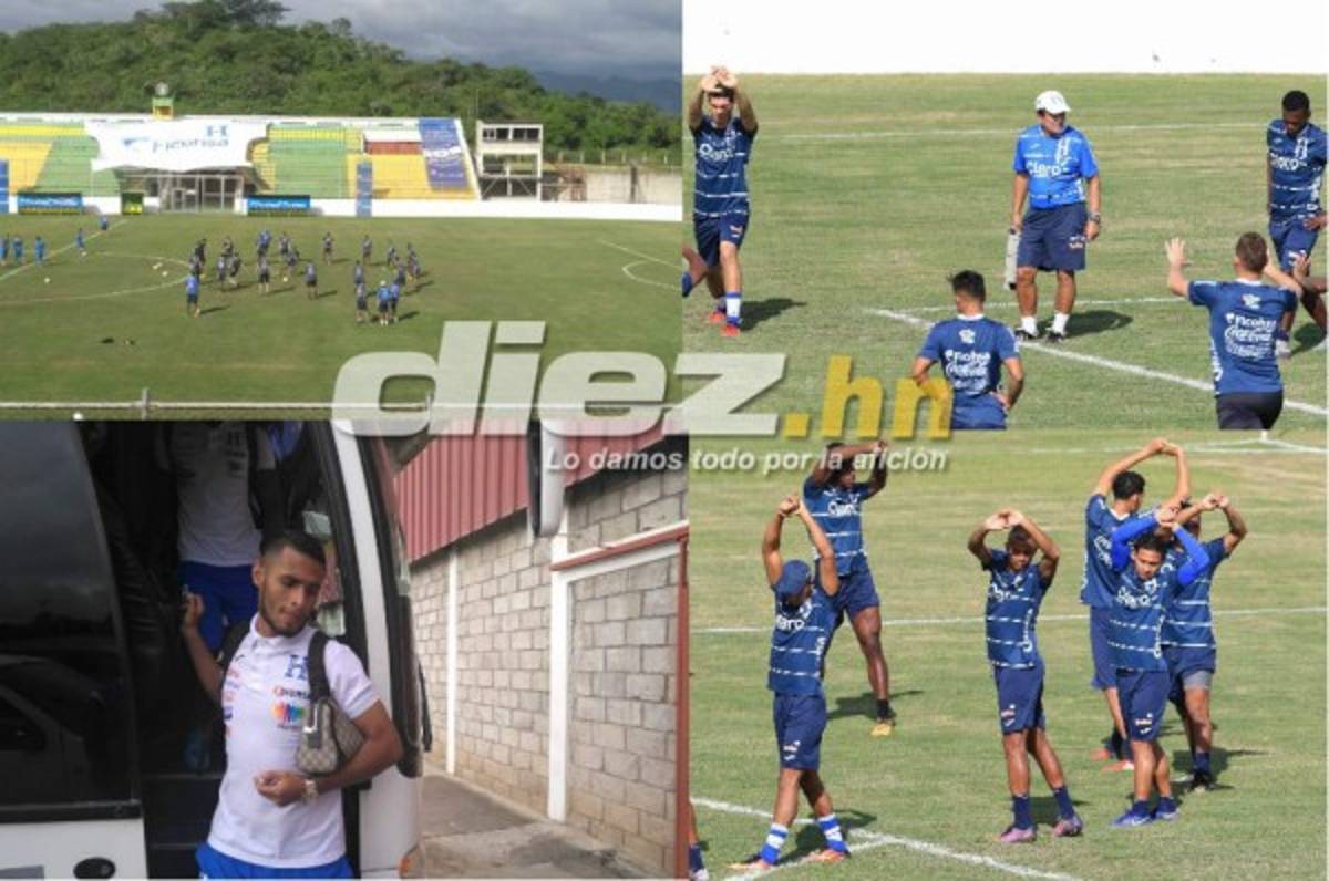 ¡Concentrados! Así fue el primer entrenamiento de Honduras de cara a duelos de repechaje