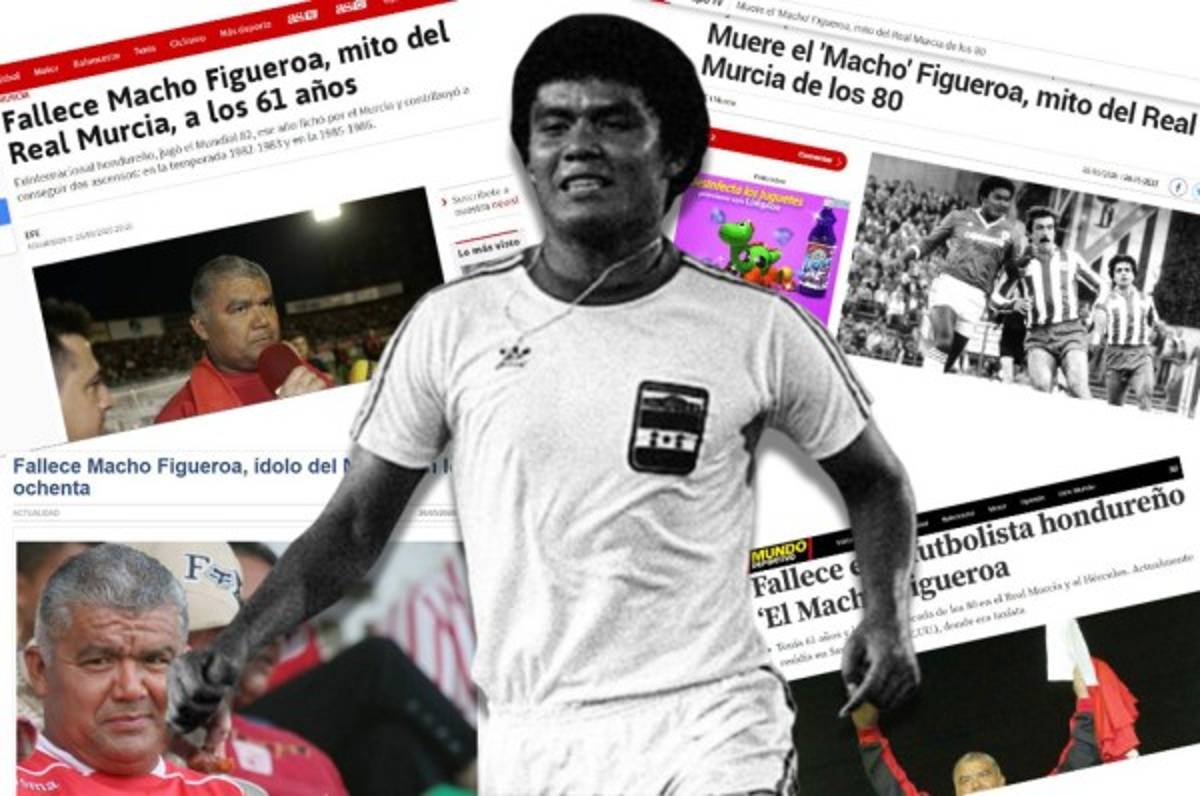 ¡Ídolo, leyenda y mito! Así se refiere la prensa mundial a la muerte del 'Macho' Figueroa