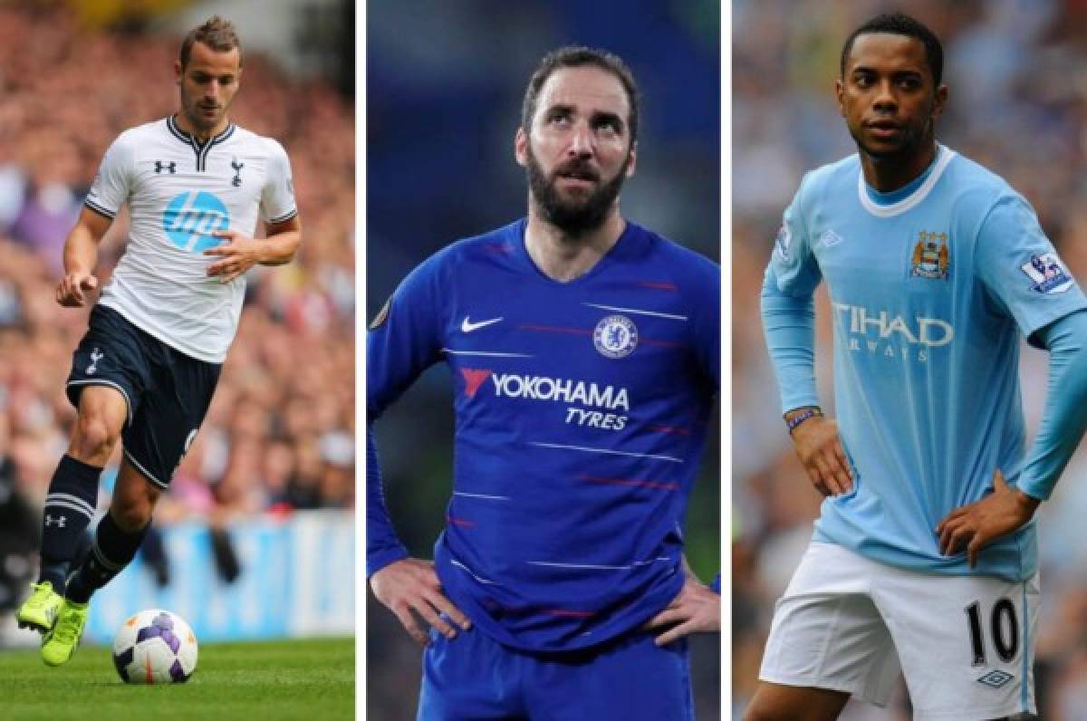 Otro amargo top para Higuaín: Los peores futbolistas que han jugado en la Premier League en los últimos años