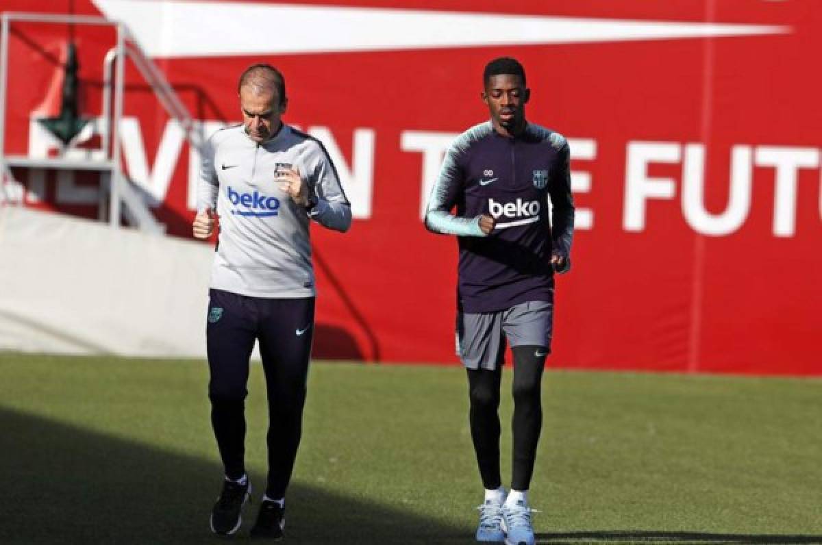 Discurso respetuoso: El gran gesto de Dembelé con sus compañeros del FC Barcelona