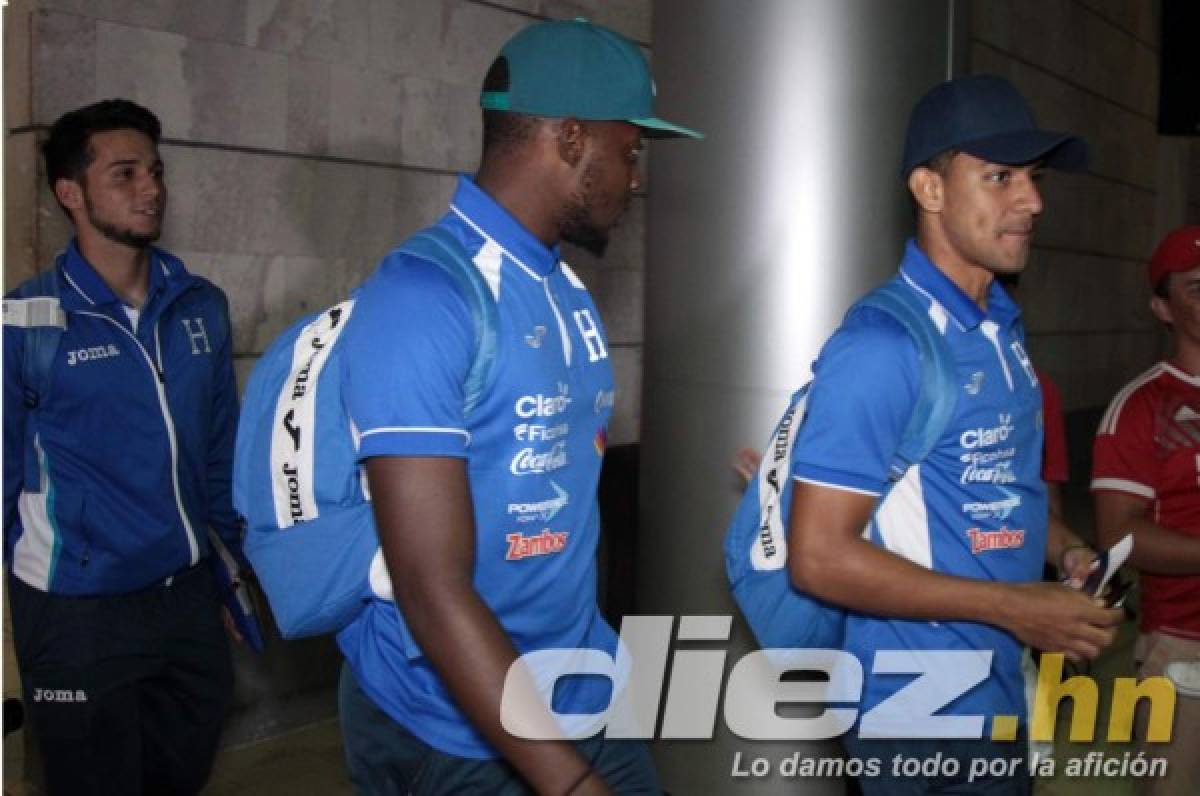 La Sub-20 de Honduras llega al país con tristeza