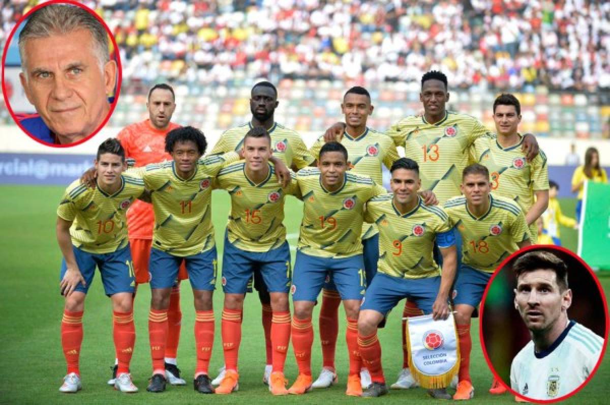 Confirmado: El 11 titular de Colombia para frenar a Argentina y a Messi en la Copa América