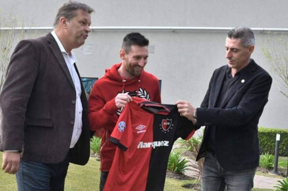 Lo confirman en Newell's: 'Si Messi decide abandonar el Barcelona, jugará aquí'