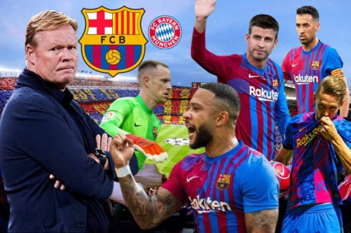 ¿Y Pedri? Alineación del Barcelona vs Bayern Múnich: Koeman quiere sorprender a su rival en la Champions  
