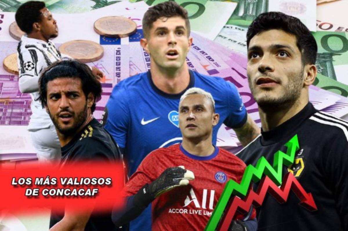 Estos son los 15 jugadores más valiosos de Concacaf: hondureño desplaza a ídolo mexicano