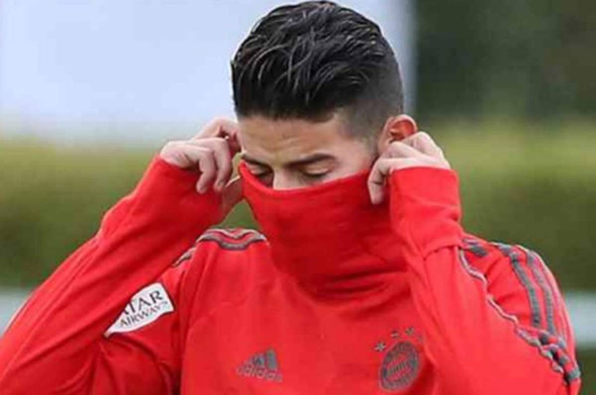 James sufre lesión de rodilla y será baja varias semanas en el Bayern