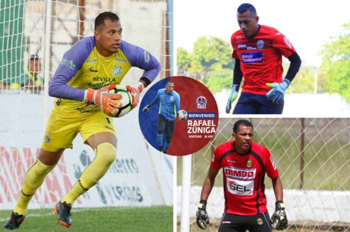 Regresa a casa: Rafael Zúniga, un portero formado en las categorías inferiores del Olimpia