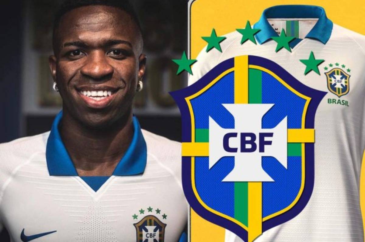 ¡Cambio radical! Brasil presentó su nueva camisa para la Copa América con Vinicius de imagen