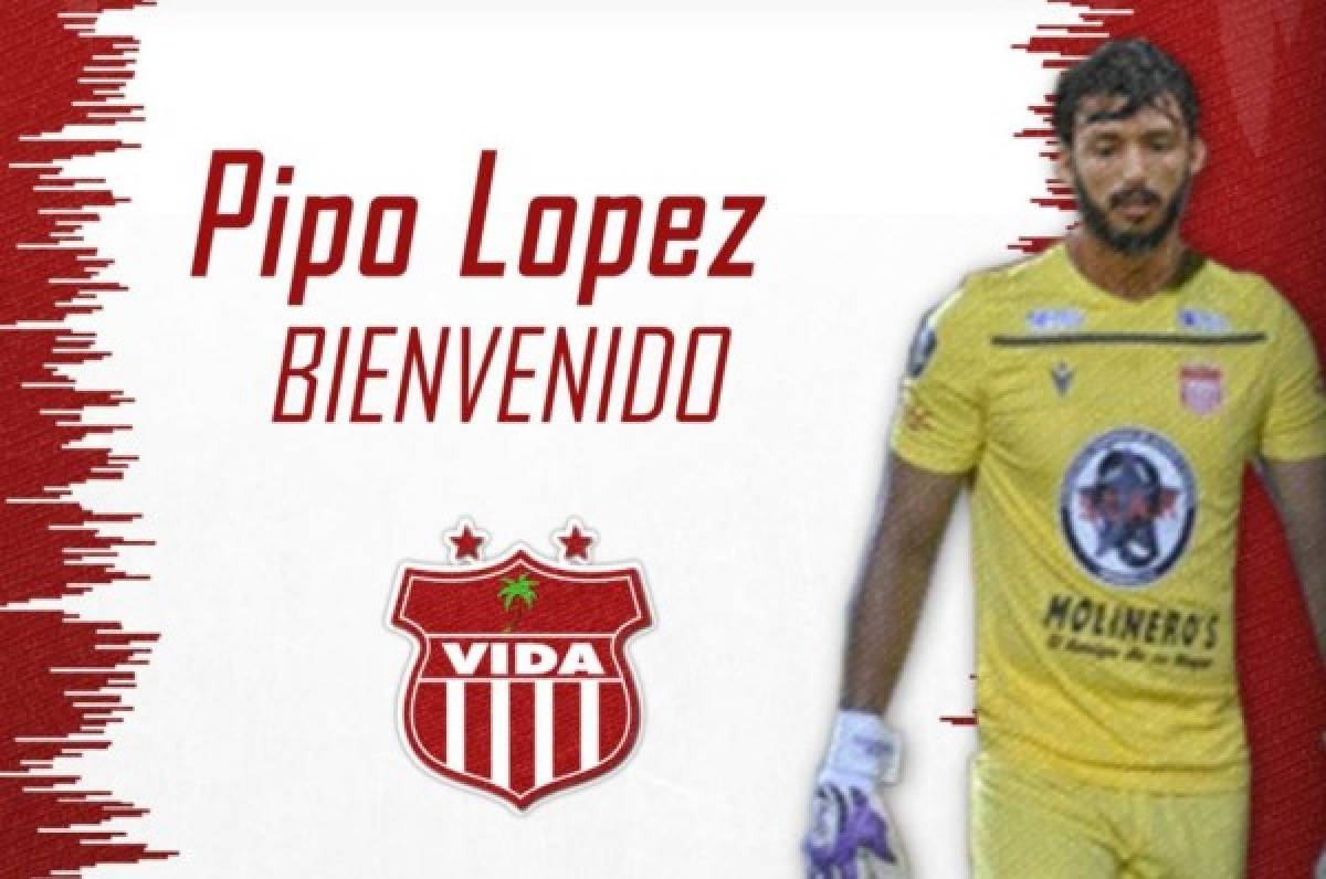 Roberto 'Pipo' López se convierte en el noveno fichaje del Vida para el torneo Clausura 2021