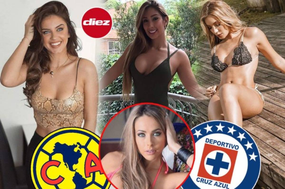 Infartantes: Las sexis parejas de los futbolistas que calientan la final América-Cruz Azul