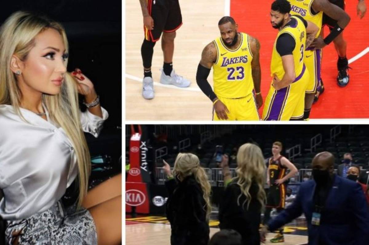 Escándalo: Los insultos entre LeBron James y una sexy aficionada que terminó expulsada