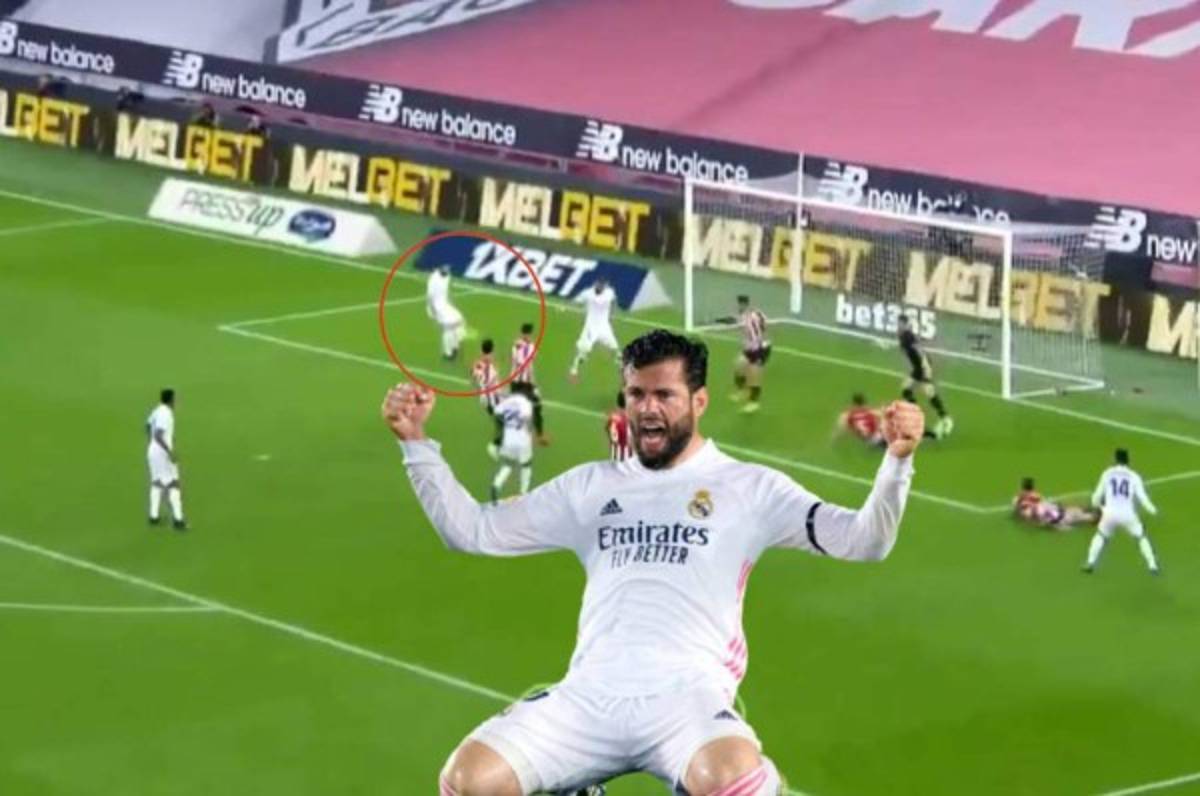 ¡Un gol de carambola! La anotación de Nacho que mantiene al Real Madrid cerca de la cima en España
