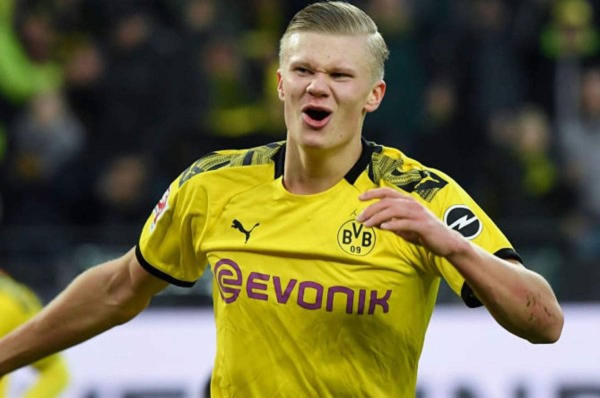 Erling Haland sigue con su buena racha y vuelve a anotar con el Borussia Dortmund