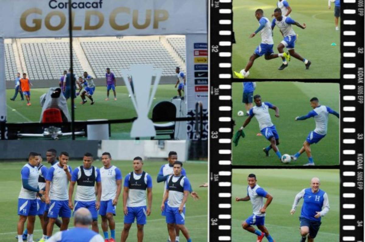 Sonrisas y renovado ambiente en la Selección de Honduras previo a El Salvador
