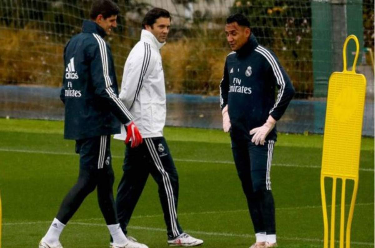 Lo revelan: La charla de Solari con Keylor Navas en el Real Madrid