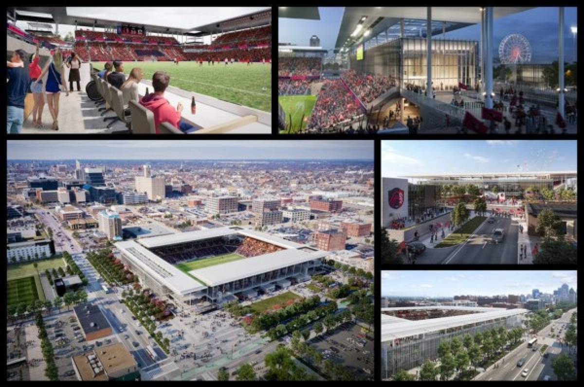 Otro majestuoso estadio en MLS: St. Louis SC presenta la maqueta del recinto que construirá