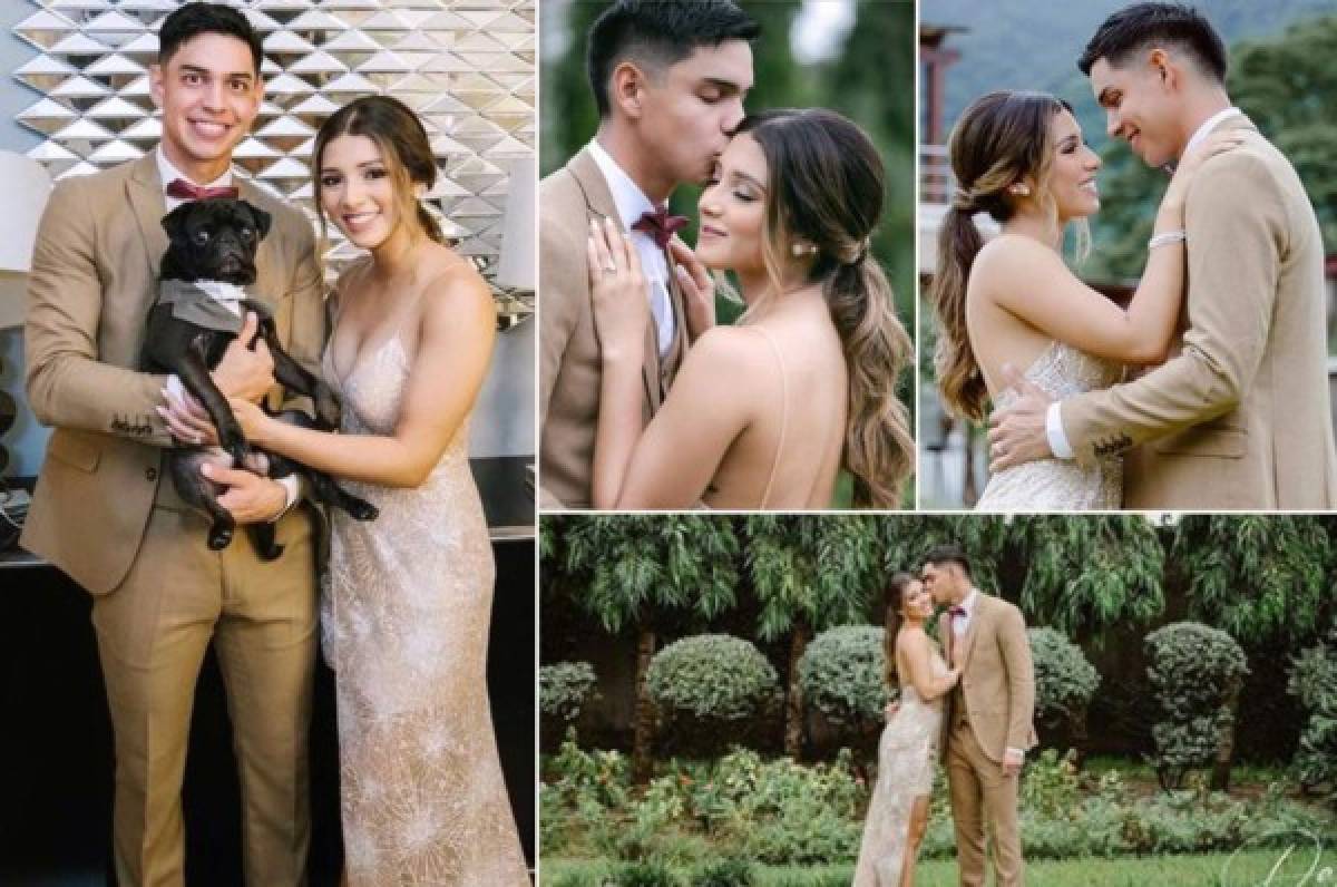 Conectó su mejor jonrón: así fue la boda del beisbolista Mauricio Dubón con guapísima sampedrana