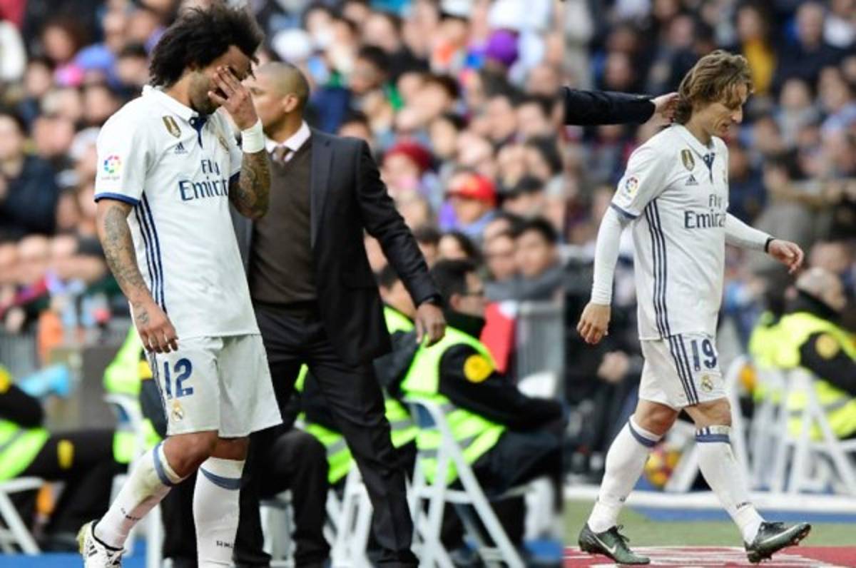 Real Madrid es un hospital, se le suman Marcelo y Luka Modric