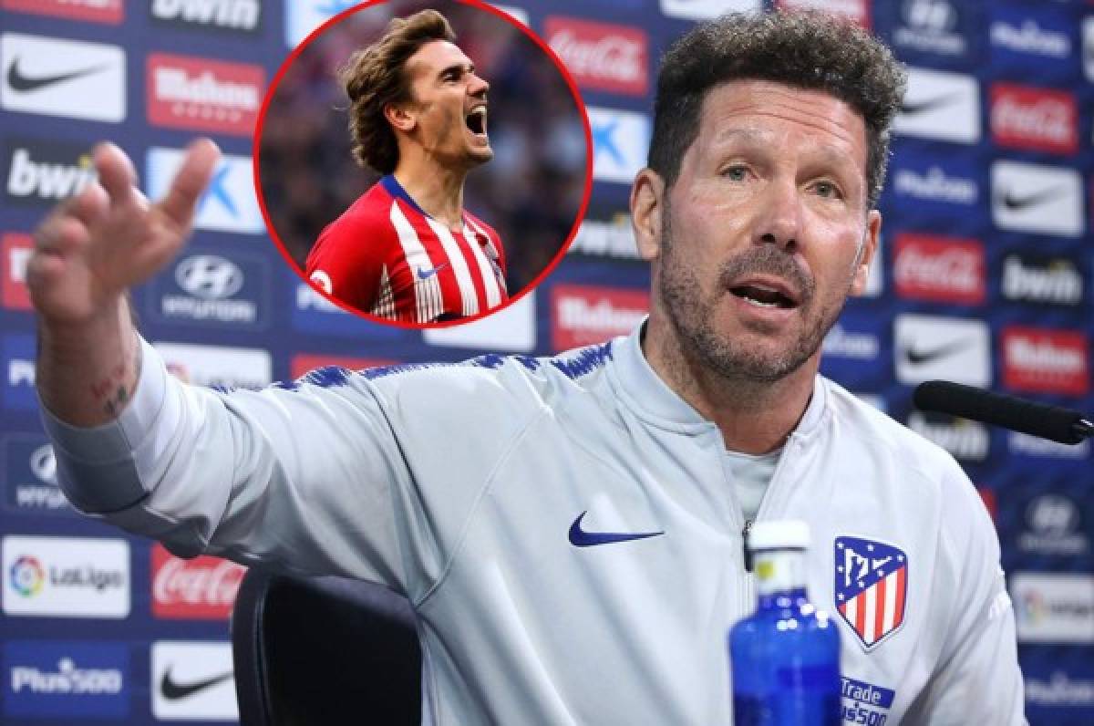 ¡La pista del 'Cholo' Simeone sobre dónde jugaría Antoine Griezmann!