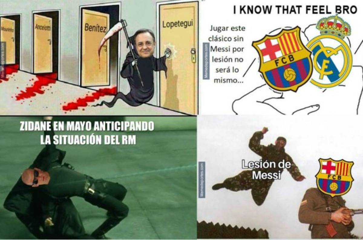 MEMES: Real Madrid y Barcelona, protagonistas del día en las redes sociales
