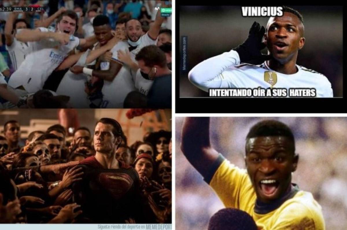 Los memes de la paliza del Real Madrid al Celta con Vinicius y Benzema de protagonistas