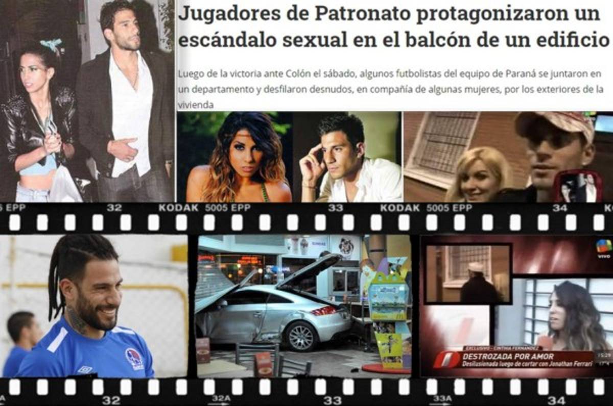 Los escándalos que ha tenido Jonathan Ferrari, exjugador de Olimpia, en Argentina