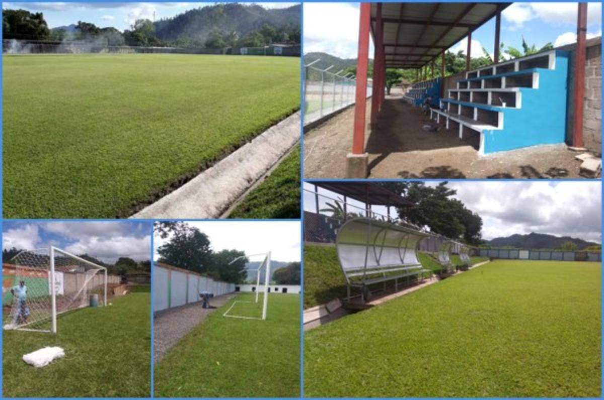 ¡Es una belleza! Conoce el nuevo estadio Municipal de Salamá, Olancho