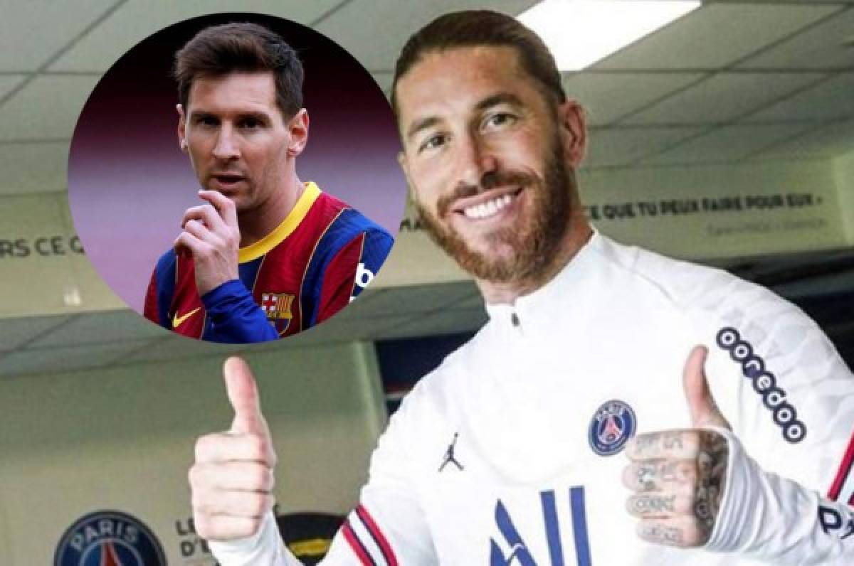 El tremendo guiño de Sergio Ramos a Messi y confiesa quién fue el crack que lo animó para fichar por el PSG