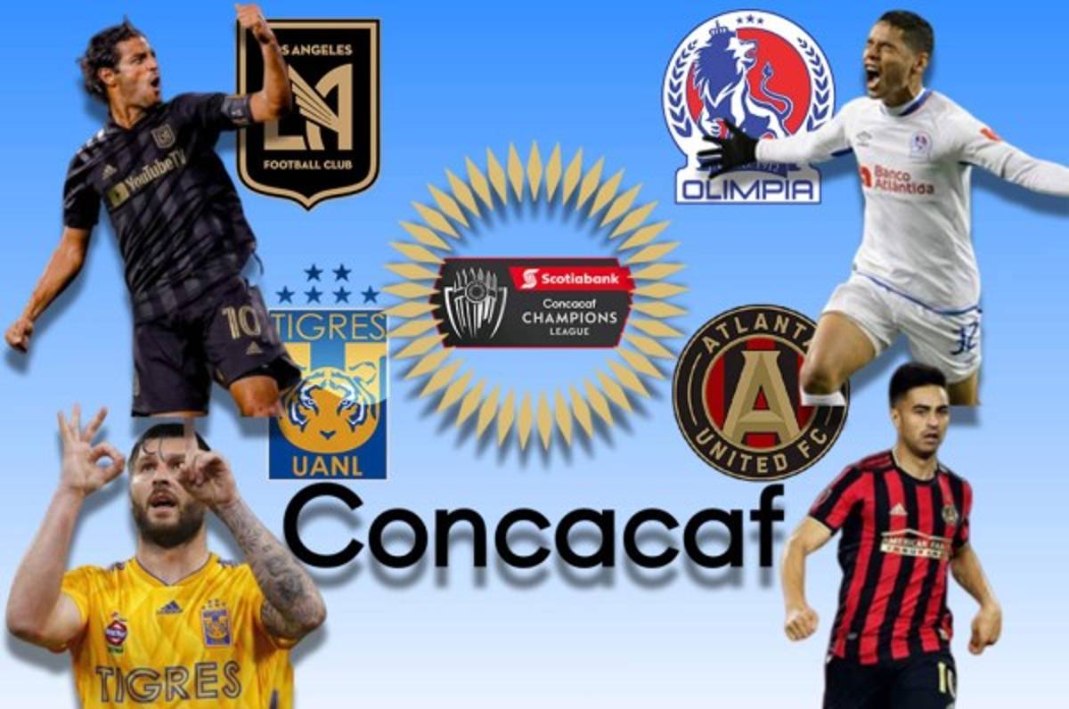 ¡Equipazo! Dos futbolistas de Olimpia en el 11 ideal de la Champions de Concacaf