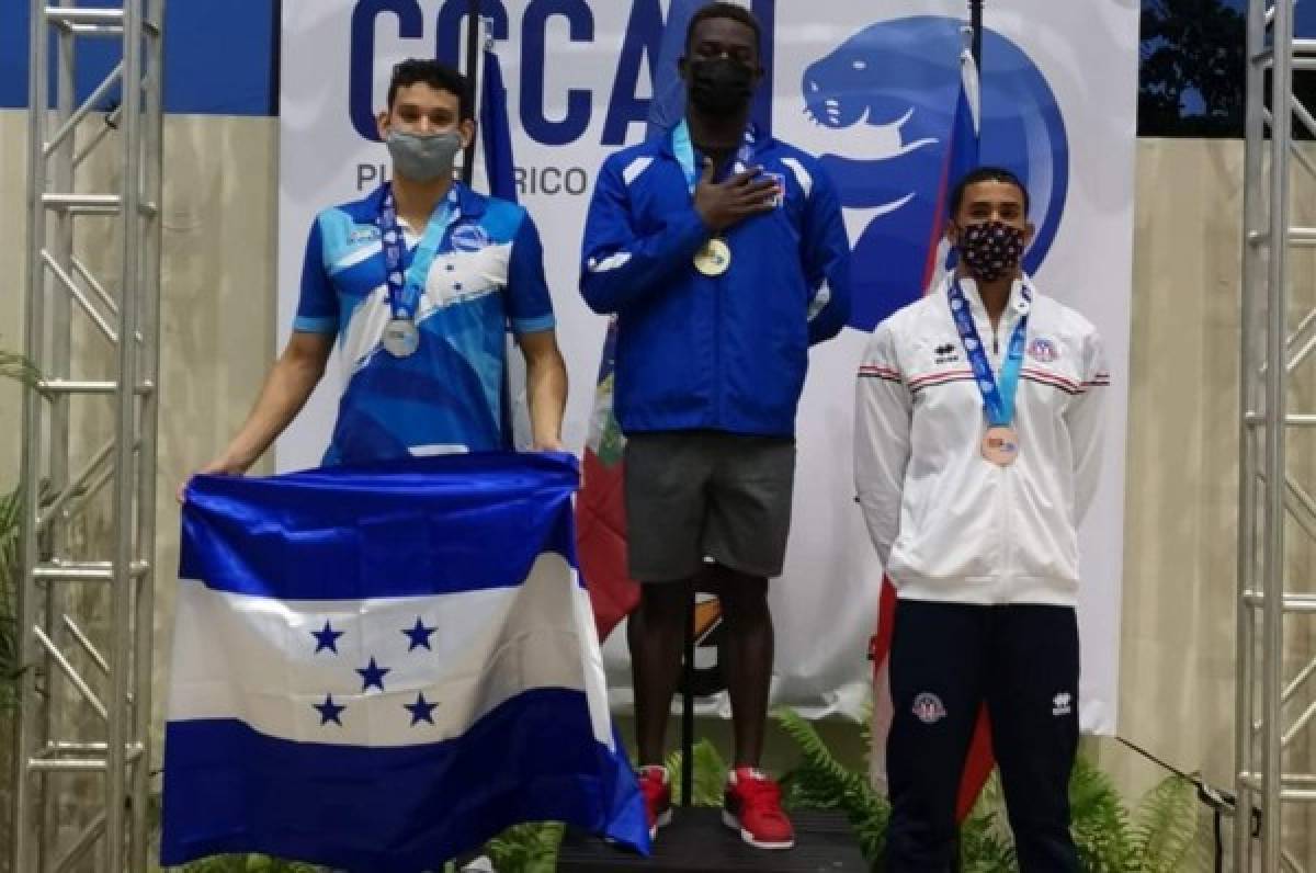 Nadadores hondureños conquistan siete medallas más para el país en el CCCAN 2021 en Puerto Rico