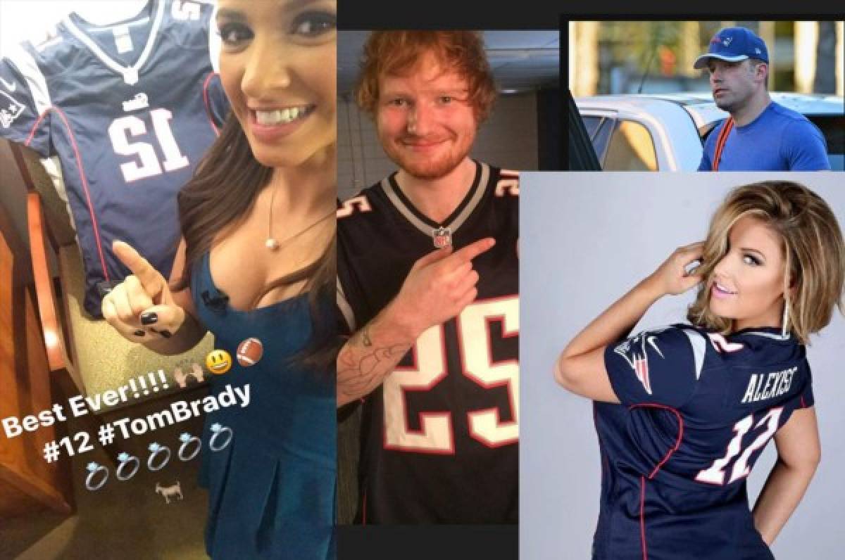 Los famosos que son aficionados de los New England Patriots