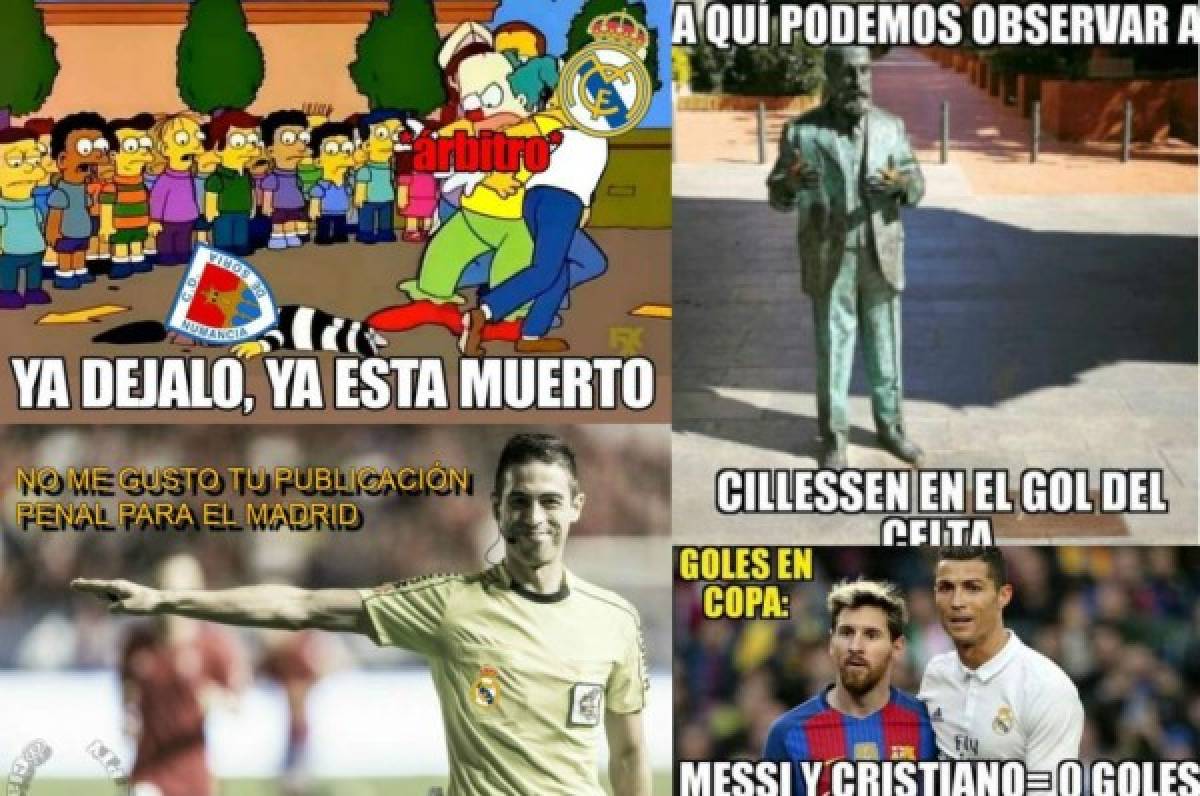 Los memes del polémico gane del Real Madrid y del empate del Barça en Copa del Rey