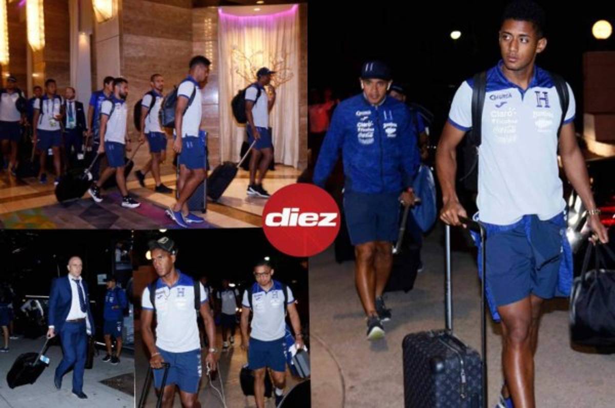 Rostros tristes, abatidos y un desertor: Así fue la llegada de Honduras a Los Ángeles