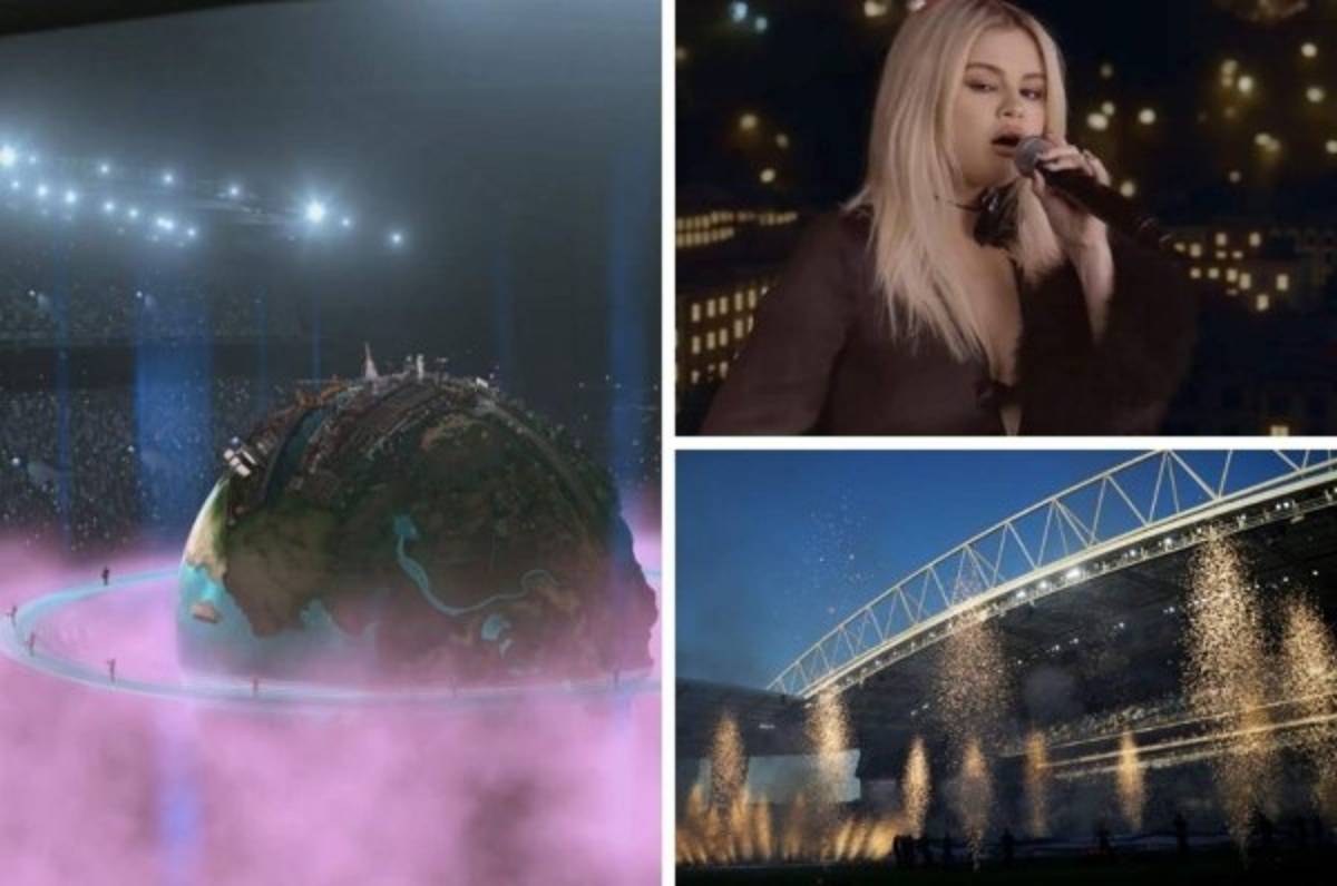 Así fue el espectacular show previo a la final de la Champions League: Selena Gómez deslumbró junto a Marshmello