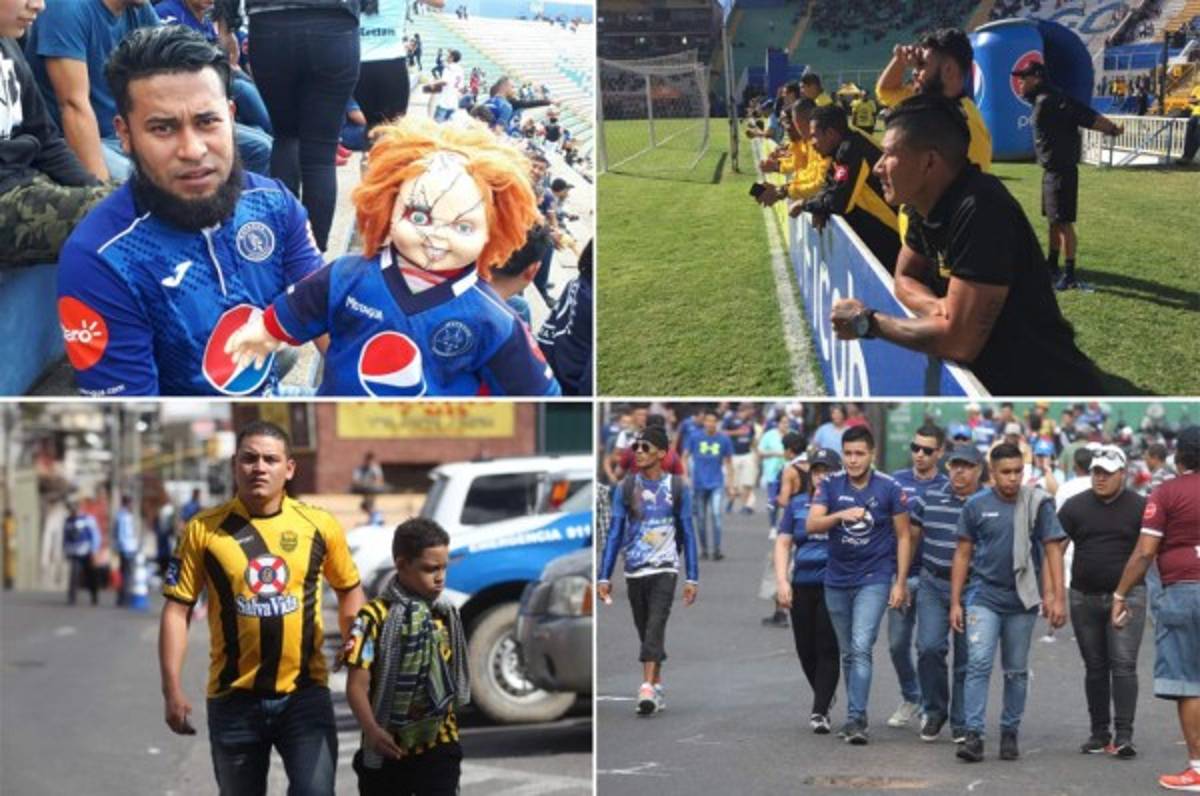 EN FOTOS: Tegucigalpa vive una fiesta previo a la final Motagua-Real España