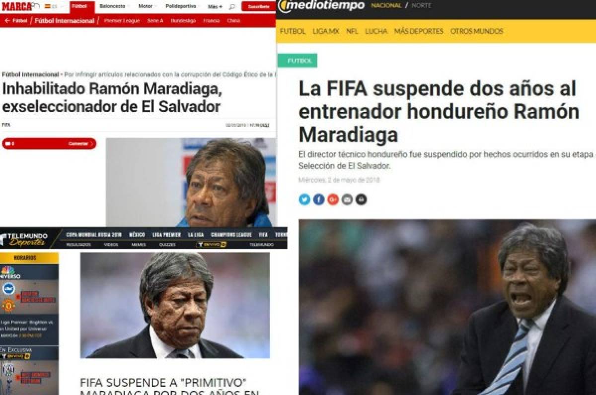 La prensa mundial hace eco del escándalo de Primi Maradiaga