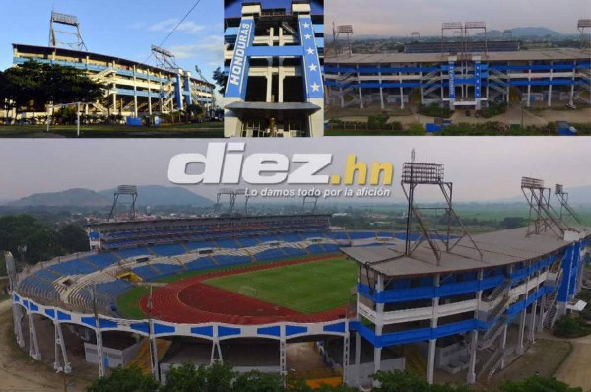 El antes y después del estadio Olímpico; la casa de la Selección de Honduras