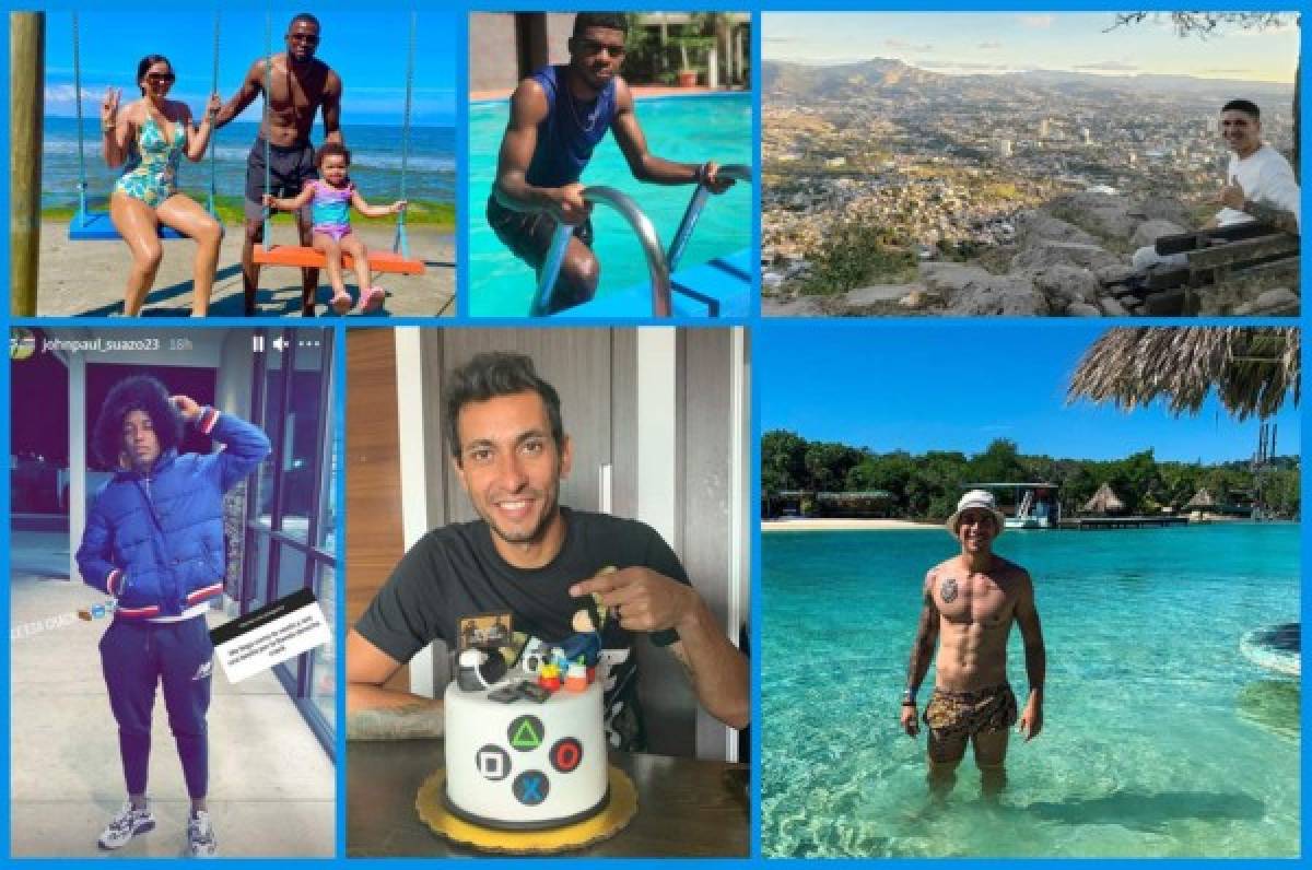 ¡Playa, montaña y familia! Así cerraron sus vacaciones los jugadores de Olimpia y Marathón
