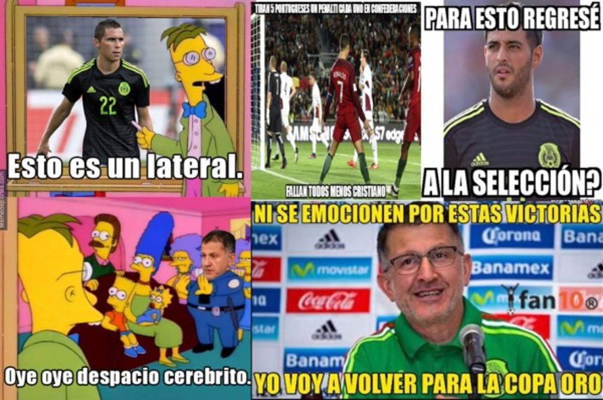 México pierde con Portugal y los memes acribillan a Juan Carlos Osorio