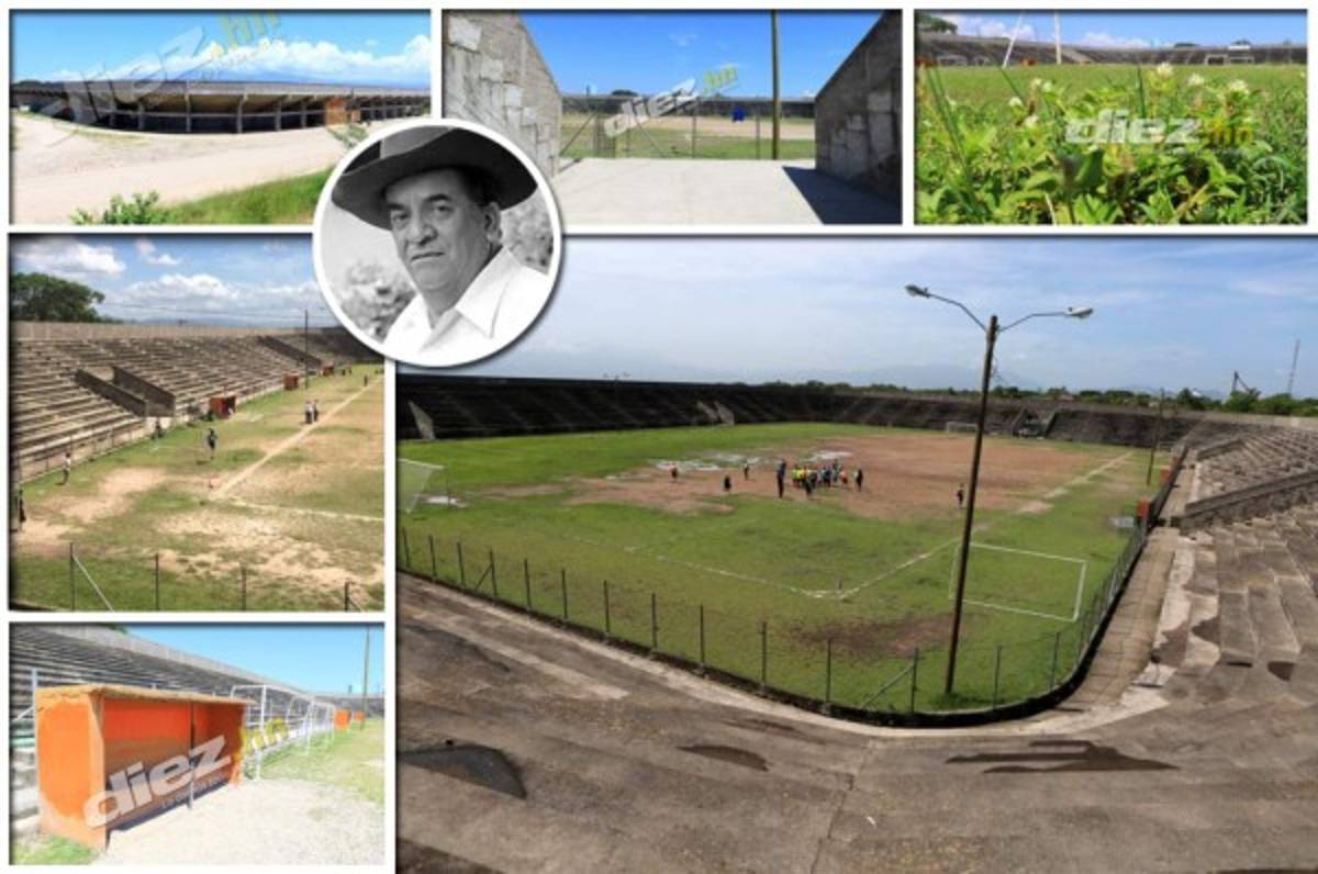 FOTO: El estadio que construyó Roberto Suazo Córdova en La Paz